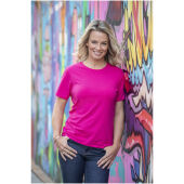 Balfour biologisch dames t-shirt met korte mouwen - Zwart - 2XL