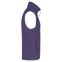 Bodywarmer van microfleece heren Purple M