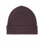 Rib Beanie 2.0 - De ribgebreide muts - Red Brown (OS)