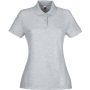 65/35 ladies' polo shirt (63-212-0) Heather Grey XXL 65/35 ladies' polo shirt (63-212-0) Heather Grey XXL