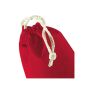 COTTON STUFF BAG, CLASSIC RED, M, WESTFORD MILL