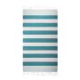 Hamam Marine Towel, 100% cotton, 100 x 180 cm. Petrol/Mint