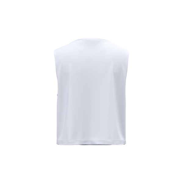 Cropped mouwloos T-shirt voor dames White XXS Cropped mouwloos T-shirt voor dames White XXS