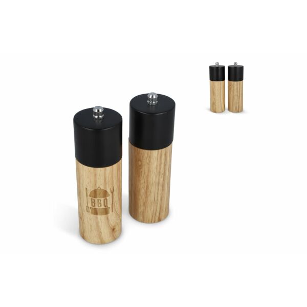 InSideOut Houten Zout- en Pepermolen set - Zwart InSideOut Houten Zout- en Pepermolen set - Zwart
