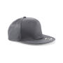 5 Panel Snapback Rapper Cap graphite grey one size
