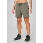 Damesshort Sporty Khaki XS