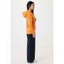 IQONIQ Rila lichtgewicht gerecycled katoen hoodie, oranje (L)