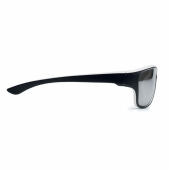 YUMA - Gespiegelde sportzonnebril UV400 - Wit
