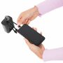 Powerbank / zaklamp OPEN SOURCE transparant, zwart