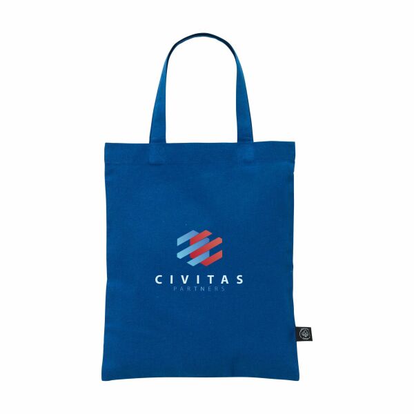 TinyBag Recycled (140 g/m²) - blauw TinyBag Recycled (140 g/m²) - blauw