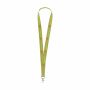 KeyCord Budget 2 cm lanyard - lime KeyCord Budget 2 cm lanyard - lime