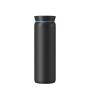 Ocean Bottle Peak Brew 590 ml gerecyclede roestvrijstalen beker - Obsidiaan zwart