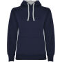 Urban hoodie voor dames - Marineblauw/Gemêleerd grijs - roly-S Urban hoodie voor dames - Marineblauw/Gemêleerd grijs - roly-S