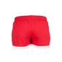RETRO SHORTS, RED/WHITE, XS, SKINNIFIT WOMEN