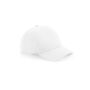 ORGANIC COTTON 5 PANEL CAP, WHITE, One size, BEECHFIELD