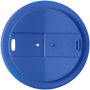 Americano® Eco 350 ml gerecyclede beker met spill-proof deksel - Midden blauw/Zwart