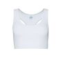 WOMEN'S COOL SPORTS CROP TOP, ARCTIC WHITE, XL, JUST COOL