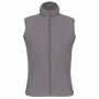 Bodywarmer van microfleece dames convoy grey XS