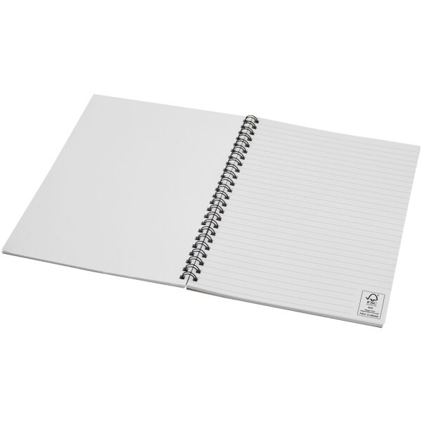 Desk-Mate® A5 kleuren spiraal notitieboek - Donkerblauw