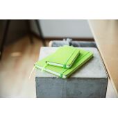 Notitieboek Eva | Gerecycled PU | A5 | Gelinieerd zwart