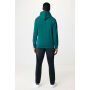 IQONIQ Jasper gerecycled katoen hoodie, verdigris (L)