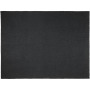 Suzy 150 x 120 cm GRS polyester knitted blanket - Solid black