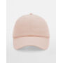 Junior Low Profile 6 Panel Dad Cap - Peach - One Size