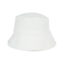 Ecologische uniseks bucket hat in badstof Ivory S/M