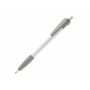 Balpen Cosmo grip hardcolour - Wit / Zilver Balpen Cosmo grip hardcolour - Wit / Zilver