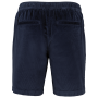 Ecologische bermuda van ribfluweel Navy Blue 48 FR