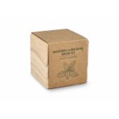 FSC Houten Plantenbak Set – Basilicum