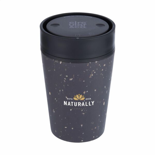 Circular&Co Recycled Coffee Cup 227 ml Kaffeebecher - schwarz/schwarz Circular&Co Recycled Coffee Cup 227 ml Kaffeebecher - schwarz/schwarz