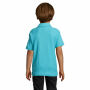 SUMMER II KIDS - SUMMER II KIDS Polo 170g - XXL - Atolblauw