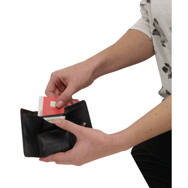 CLUB - Genuine leather wallet black CLUB - Genuine leather wallet black