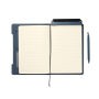 VINGA Baltimore RCS 4-in-1 Hervulbaar Notitieboek, donkerblauw