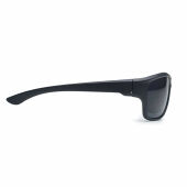 YUMA - Gespiegelde sportzonnebril UV400 - Zwart