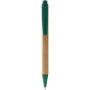 Borneo bamboe balpen (zwarte inkt) - Naturel/Groen