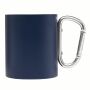 RVS beker DEEP VALLEY marineblauw