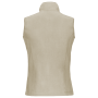Bodywarmer van microfleece dames Beige L