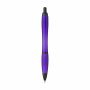 Athos TransBlack RCS Recycled ABS pen - paars Athos TransBlack RCS Recycled ABS pen - paars