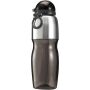 PS en RVS fles Emberly zwart