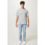 IQONIQ Kakadu relaxed gerecycled katoen t-shirt, heather grey (XXS)