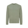 IQONIQ Denali gerecycled katoen sweater ongeverfd, heather green (XXXL)