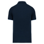 Contrasterende polo Day To Day korte mouwen Navy / Light Royal Blue 5XL