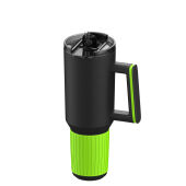 lichtgroen, zwart