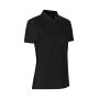 Poloshirt | biologisch kantoen| dames - Zwart, S