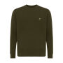 IQONIQ Etosha lichtgewicht gerecycled katoen sweater, khaki (XS)
