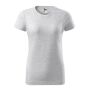 T-shirt women's Basic ash melange XXL