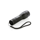 3W CREE zaklamp medium, zwart