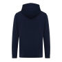 Iqoniq Rila lichtgewicht gerecycled katoen hoodie, donkerblauw (XL)